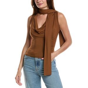 & Rouge Womens  Top, Tan